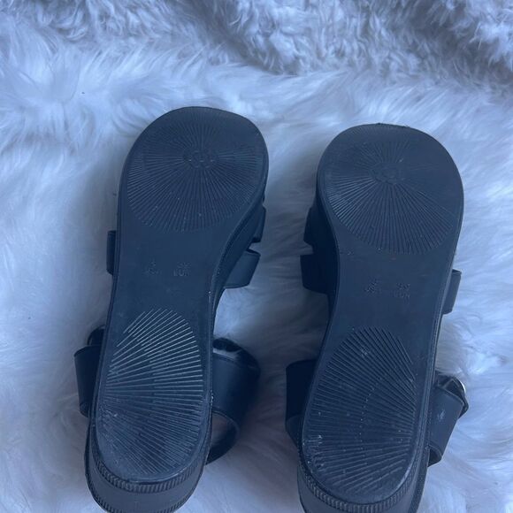 Jeffrey CAMPBELL Candied Black MattePlatform Sandals SZ 8 - Picture 10 of 11